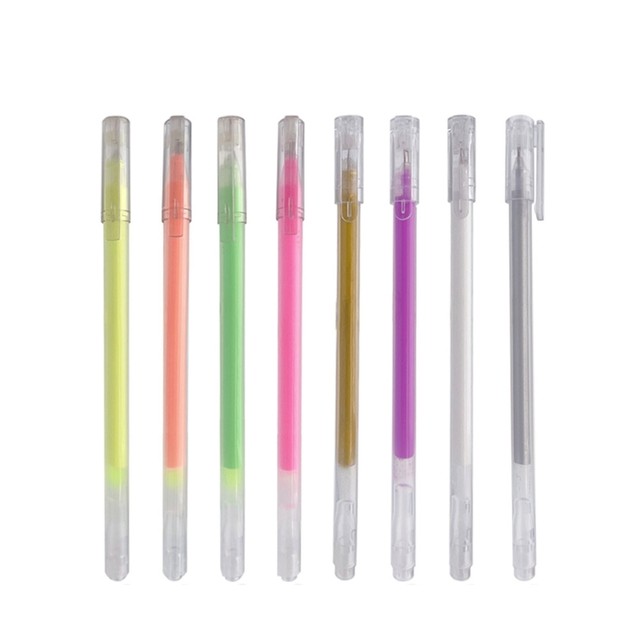 2024 New 10 Pcs Colored Gel Pens Coloring Pens Gel Art Markers